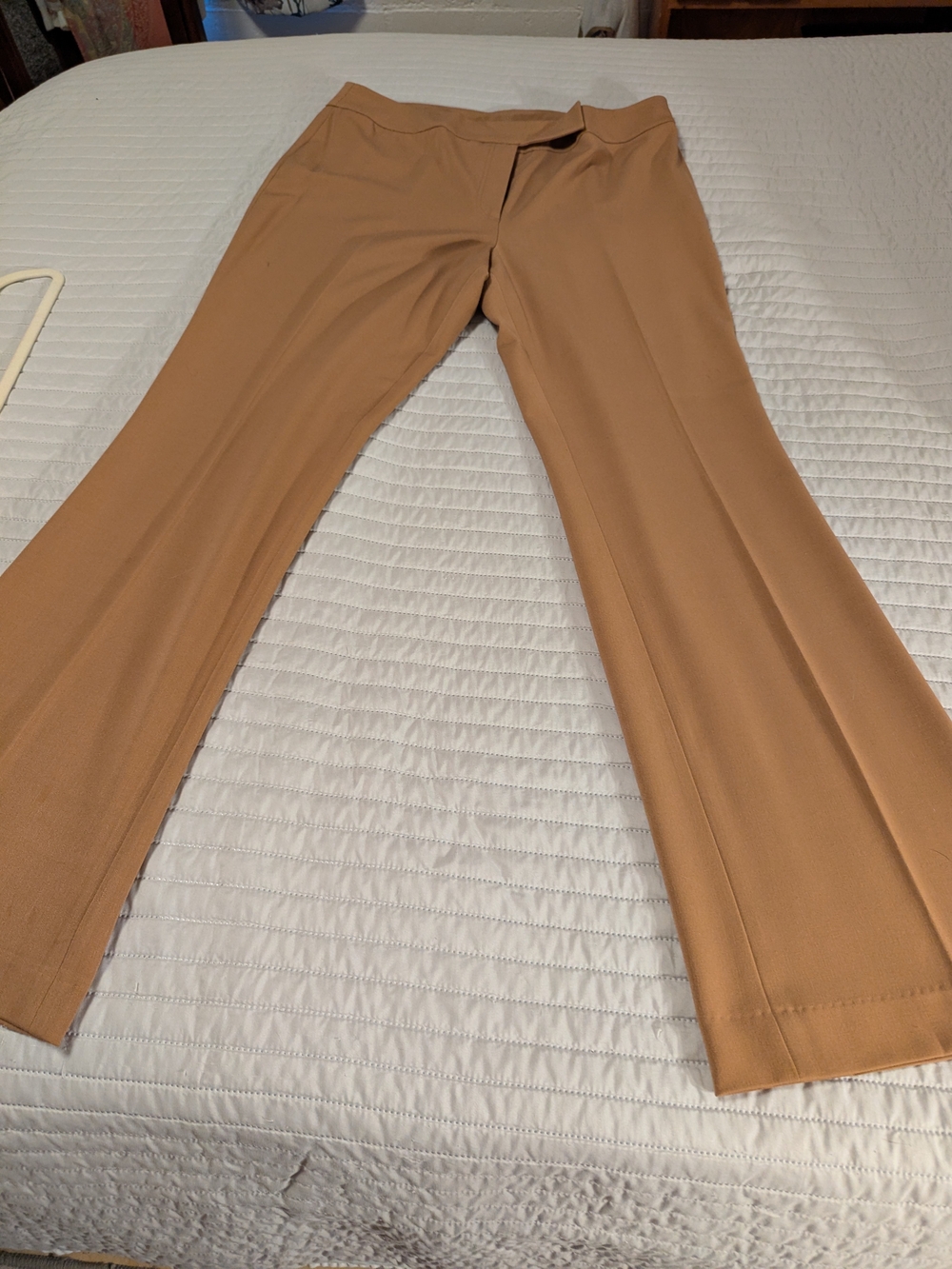 Soft Surroundings Camel Wide-Leg Trousers